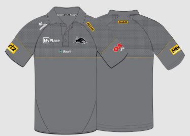 ONEILLS PANTHERS MEDIA POLO 2025 | GREY