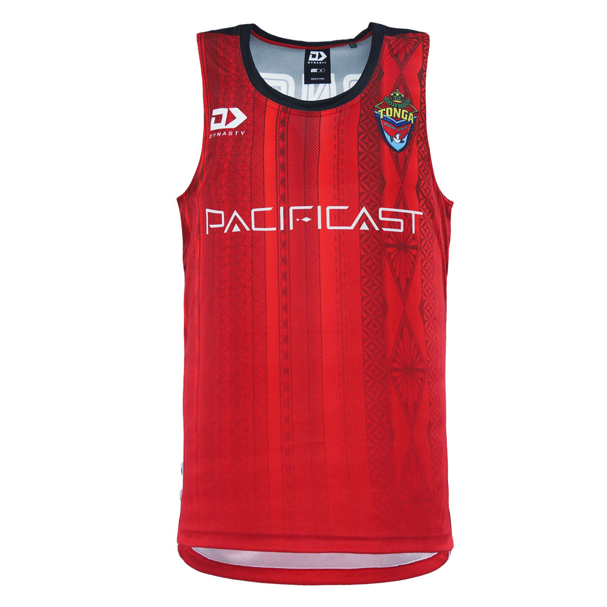 DYNASTY TONGA RL MENS TRAINING SINGLET 2023