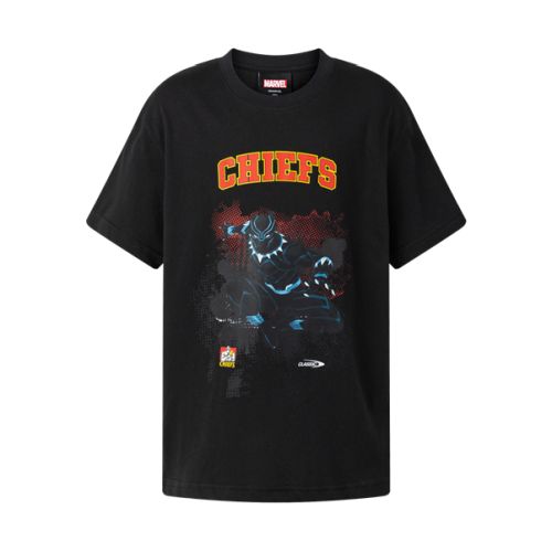 CLASSIC KIDS MARVEL BLACK PANTHER CHIEFS COTTON TEE