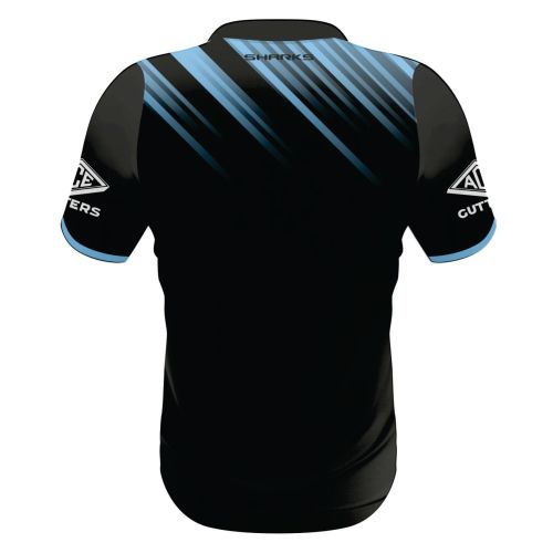 CLASSIC SHARKS MENS MEDIA POLO 2024