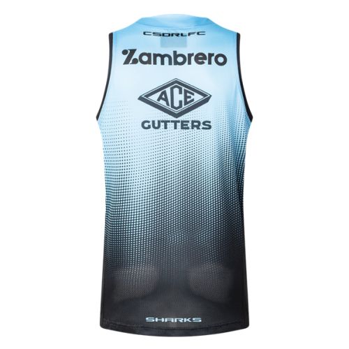 CLASSIC SHARKS MENS PRO TRAINING SINGLET 2025