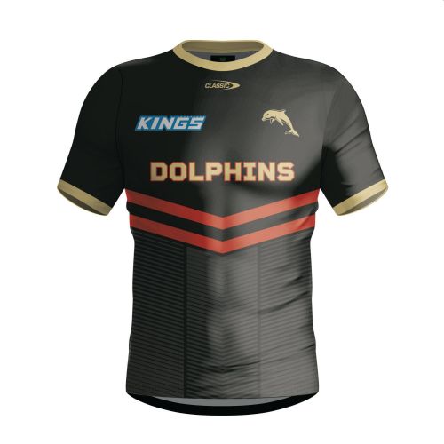 CLASSIC DOLPHINS MENS WARM UP TEE 2024