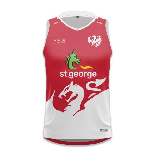 CLASSIC DRAGONS MENS TRAINING SINGLET 2024