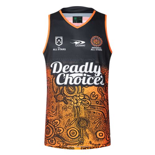 CLASSIC INDIGENOUS ALLSTARS MENS PRO SINGLET 2025