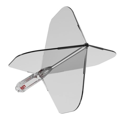 CUESOUL ROST 77  BIG STND WING | CLEAR RED LOGO