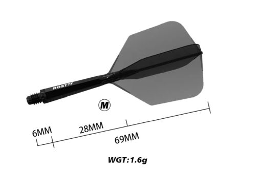 CUESOUL ROST 77 INTEGRATED BIG WING | TRANSPARENT