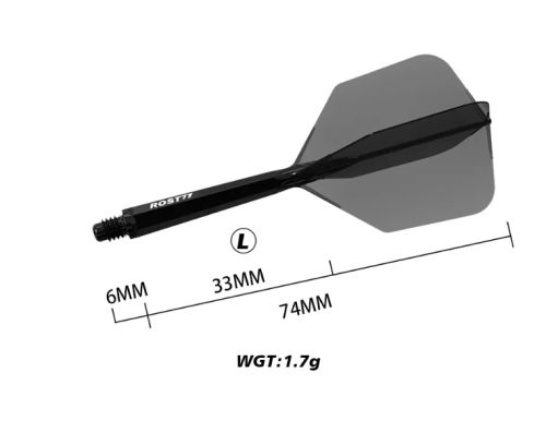 CUESOUL ROST 77 INTEGRATED BIG WING | TRANSPARENT