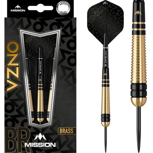 MISSION ONZA M2 STEEL TIP BRASS DARTS