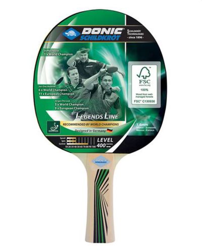 DONIC LEGENDS 400 TABLE TENNIS BAT