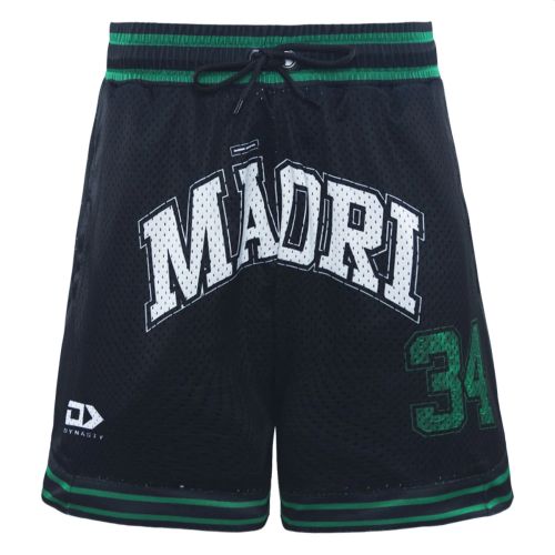 DYNASTY NZ MAORI RL BASKETBALL SHORTS 2025