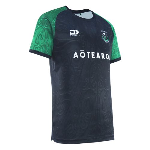 DYNASTY KIDS NZ MAORI RL TRAINING TEE 2025