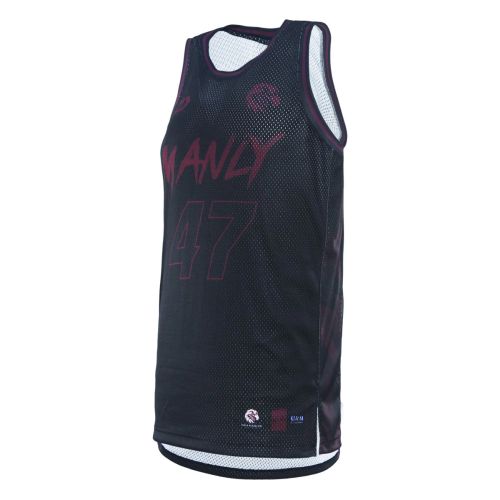 DYNASTY MANLY MENS BASKETBALL SINGLET 2025