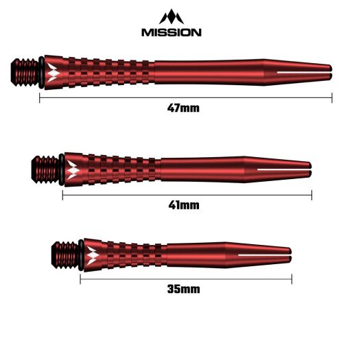 MISSION ATOM 13 ALUMINIUM SHAFTS