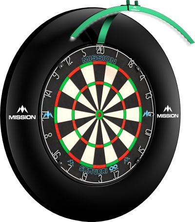 MISSION TORUS 100 | COLOURED PORTABLE DARTBOARD LIGHT