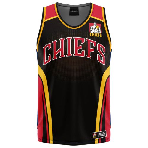 NZ CHIEFS KIDS HOOPS BASKETBALL SINGLET