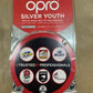 OPRO SILVER JUNIOR MOUTHGUARD | 10-