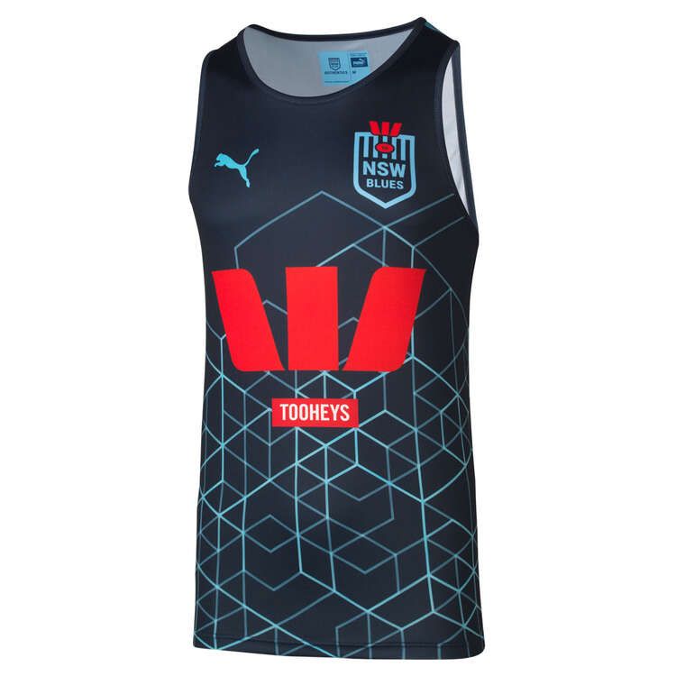 PUMA NSW BLUES TRAINING SINGLET 2024