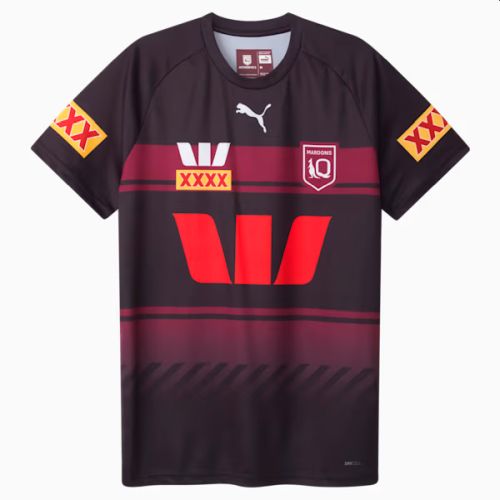 PUMA QLD MAROONS TRAINING TEE 2025