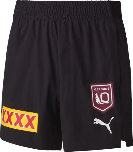 PUMA QLD MAROONS MENS TRAINING SHORTS 2025