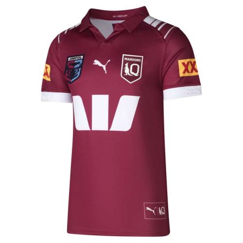 PUMA QLD MAROONS MENS REPLICA HOME JERSEY 2025