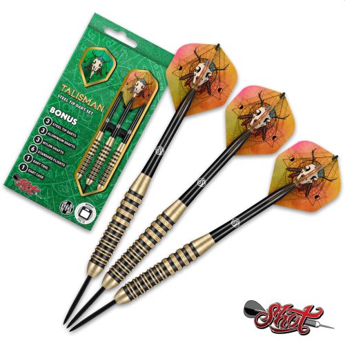 SHOT TALISMAN BRASS DART SET