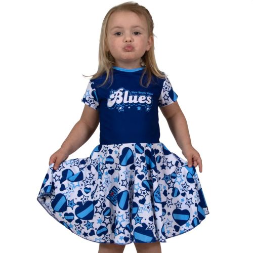 STATE OF ORIGIN BLUES NSW HEARTBREAKER DRESS