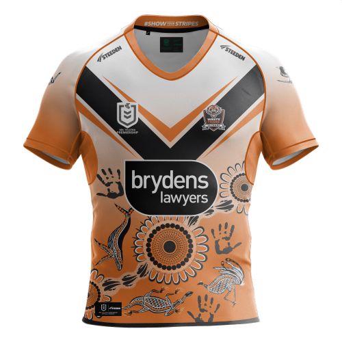 STEEDEN WEST TIGERS INDIGENOUS JERSEY 2024