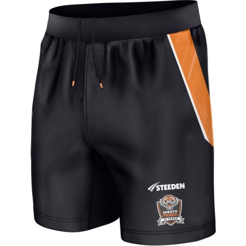 STEEDEN WEST TIGERS PLAYERS REPLICA GYM SHORTS 2024