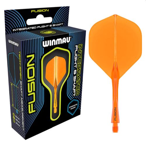 WINMAU FUSION INTEGRATED FLIGHT & SHAFT | CLEAR