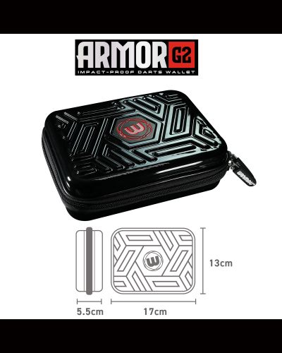 WINMAU ARMOR G2 DART CASE | HOLDS 2 SETS