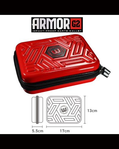 WINMAU ARMOR G2 DART CASE | HOLDS 2 SETS