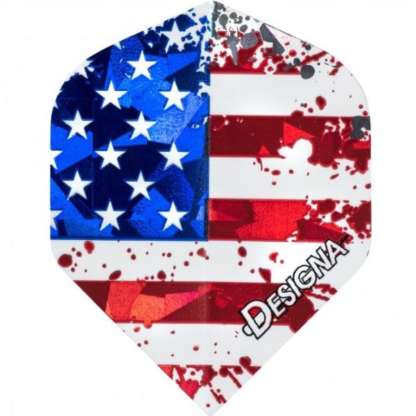 DESIGNA PATRIOT HOLOGRAM DART FLIGHTS