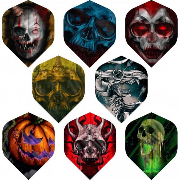 DESIGNA HORROR SHOW FLIGHT COLLECTION 8 PACK