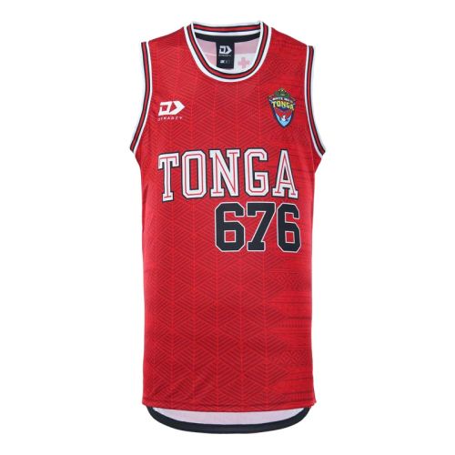 DYNASTY TONGA RL WORLD CUP BASKETBALL SINGLET