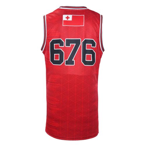 DYNASTY TONGA RL WORLD CUP BASKETBALL SINGLET