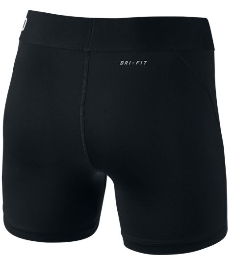 Black women's nike pro compression clearance shorts