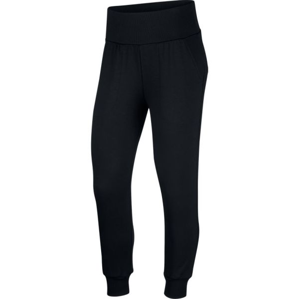 Nike Dri-Fit Womens Crop Jogging Pants Size Small Gray White