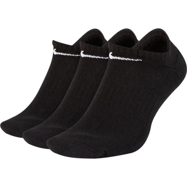 NIKE UNISEX EVERYDAY CUSION NO SHOW SOCKS | 3 PACK