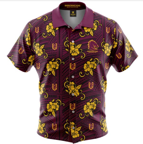 NRL TRIBAL HAWAIIAN SHIRT