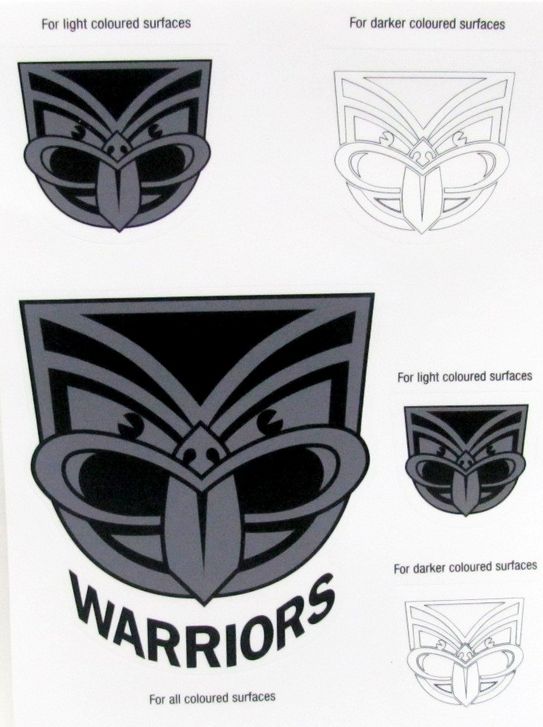 NRL UV CAR DECALS