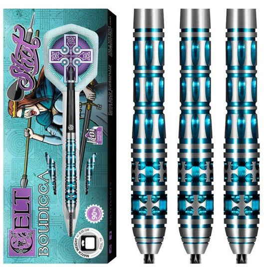 SHOT CELT BOUDICCA 90% TUNGSTEN DARTS