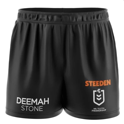 STEEDEN WEST TIGERS PLAYERS REPLICA SHORTS