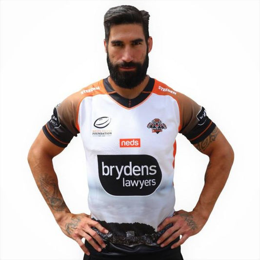 STEEDEN WEST TIGERS PLAYERS CAPTAINS RUN REPLICA JERSEY