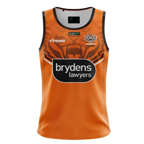 STEEDEN WEST TIGERS PLAYERS TRAINING SINGLET 2023