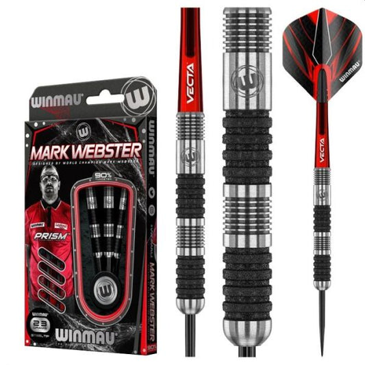 WINMAU MARK WEBSTER 90% TUNGSTEN | DIAMOND EDITION