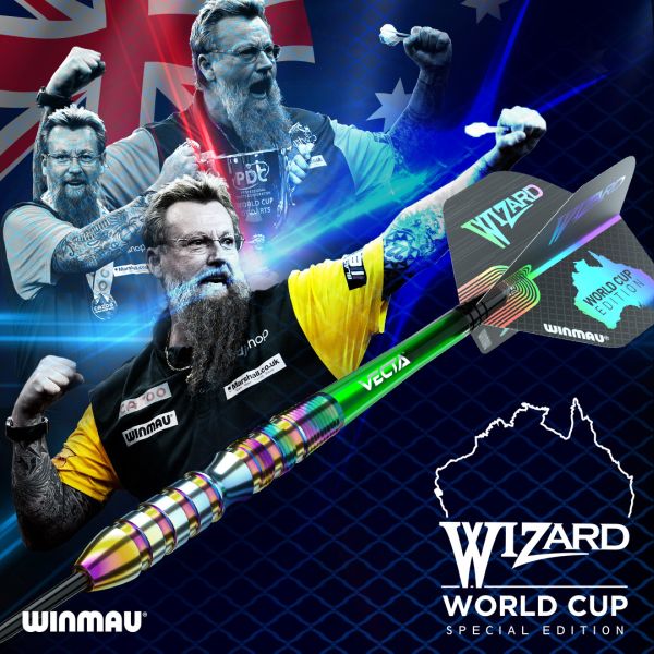 WINMAU SIMON WHITLOCK 90% TUNGSTEN WORLD CUP S E