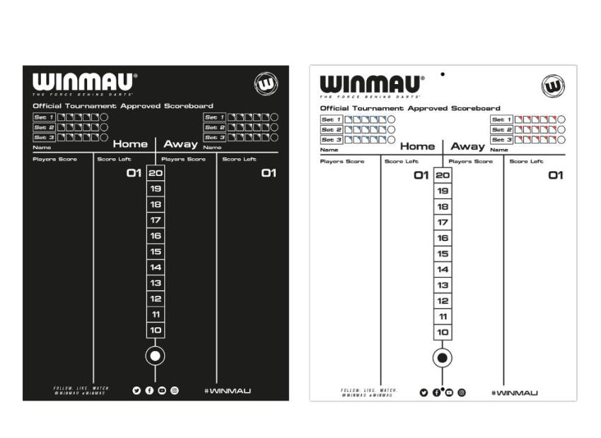 WINMAU DRY WIPE SCOREBOARD